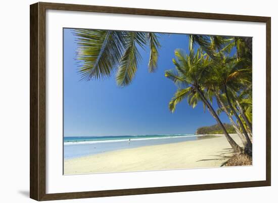 The White Sand Palm-Fringed Beach at This Laid-Back Village and Resort; Samara-Rob Francis-Framed Photographic Print