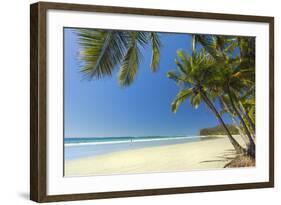 The White Sand Palm-Fringed Beach at This Laid-Back Village and Resort; Samara-Rob Francis-Framed Photographic Print