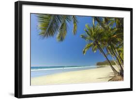 The White Sand Palm-Fringed Beach at This Laid-Back Village and Resort; Samara-Rob Francis-Framed Photographic Print