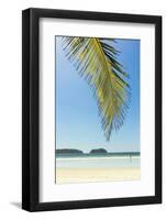 The White Sand Palm-Fringed Beach at This Laid-Back Village and Resort; Samara-Rob Francis-Framed Photographic Print