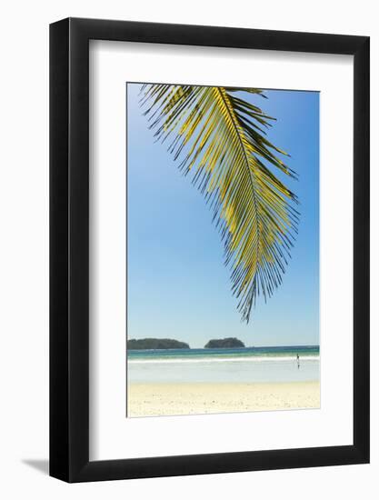 The White Sand Palm-Fringed Beach at This Laid-Back Village and Resort; Samara-Rob Francis-Framed Photographic Print