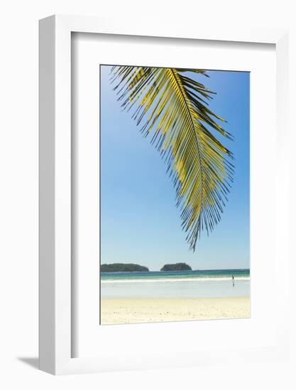 The White Sand Palm-Fringed Beach at This Laid-Back Village and Resort; Samara-Rob Francis-Framed Photographic Print