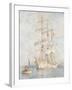 The White Ship, 1915-Henry Scott Tuke-Framed Giclee Print