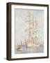 The White Ship, 1915-Henry Scott Tuke-Framed Giclee Print