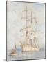 The White Ship, 1915-Henry Scott Tuke-Mounted Giclee Print