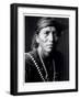 The White Singer, C.1906 (B/W Photo)-Edward Sheriff Curtis-Framed Giclee Print