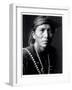 The White Singer, C.1906 (B/W Photo)-Edward Sheriff Curtis-Framed Giclee Print