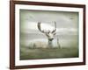 The White Stag-Lynne Davies-Framed Photographic Print