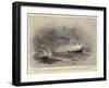 The White Star Liner Teutonic Rescuing the Crew of a Schooner in the Atlantic-William Lionel Wyllie-Framed Giclee Print