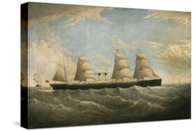 The White Star Steamship 'Germanic', 1876-Isaac Joseph Witham-Stretched Canvas