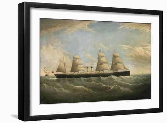 The White Star Steamship 'Germanic', 1876-Isaac Joseph Witham-Framed Giclee Print