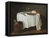 The White Tablecloth, 1731-32-Jean-Baptiste Simeon Chardin-Framed Stretched Canvas