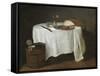 The White Tablecloth, 1731-32-Jean-Baptiste Simeon Chardin-Framed Stretched Canvas