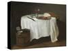 The White Tablecloth, 1731-32-Jean-Baptiste Simeon Chardin-Stretched Canvas