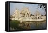 The White Temple (Wat Rong Khun), Ban Rong Khun, Chiang Mai, Thailand, Southeast Asia, Asia-Jochen Schlenker-Framed Stretched Canvas