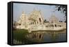 The White Temple (Wat Rong Khun), Ban Rong Khun, Chiang Mai, Thailand, Southeast Asia, Asia-Jochen Schlenker-Framed Stretched Canvas