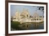 The White Temple (Wat Rong Khun), Ban Rong Khun, Chiang Mai, Thailand, Southeast Asia, Asia-Jochen Schlenker-Framed Photographic Print