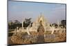 The White Temple (Wat Rong Khun), Ban Rong Khun, Chiang Mai, Thailand, Southeast Asia, Asia-Jochen Schlenker-Mounted Photographic Print