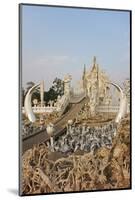 The White Temple (Wat Rong Khun), Ban Rong Khun, Chiang Mai, Thailand, Southeast Asia, Asia-Jochen Schlenker-Mounted Photographic Print