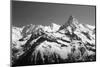 The White Tops of the Mountains in Summe-Izhaev-Mounted Photographic Print