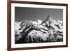 The White Tops of the Mountains in Summe-Izhaev-Framed Photographic Print