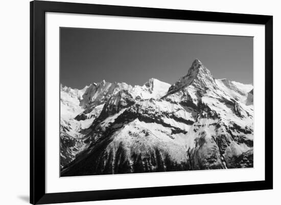 The White Tops of the Mountains in Summe-Izhaev-Framed Photographic Print