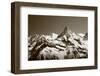 The White Tops of the Mountains in Summe-Izhaev-Framed Photographic Print