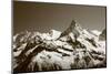 The White Tops of the Mountains in Summe-Izhaev-Mounted Photographic Print