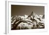 The White Tops of the Mountains in Summe-Izhaev-Framed Photographic Print
