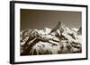 The White Tops of the Mountains in Summe-Izhaev-Framed Photographic Print