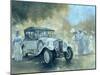 The White Tourer, 1994-Peter Miller-Mounted Giclee Print