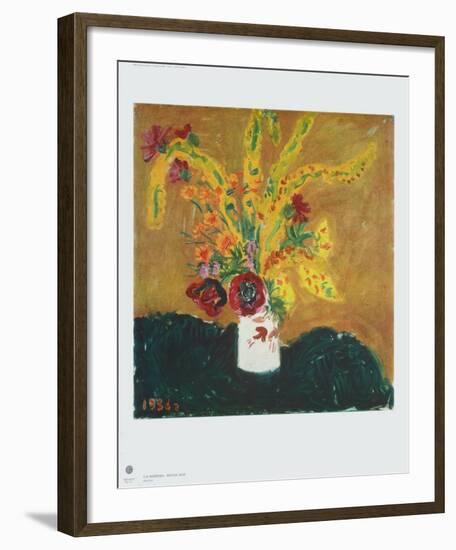 The White Vase-Tatjana Alexejewna Mawrina-Framed Collectable Print