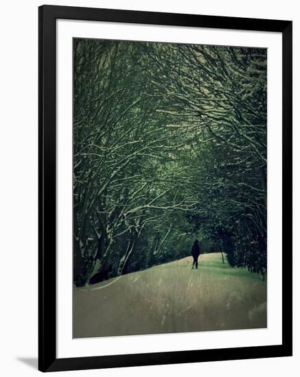 The White Walk-Tim Kahane-Framed Photographic Print