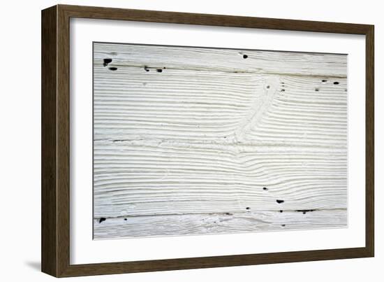 The White Wood Texture with Natural Patterns Background-Madredus-Framed Photographic Print