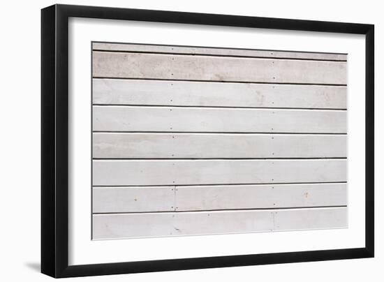 The White Wood Texture with Natural Patterns Background-Madredus-Framed Photographic Print