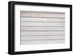 The White Wood Texture with Natural Patterns Background-Madredus-Framed Photographic Print