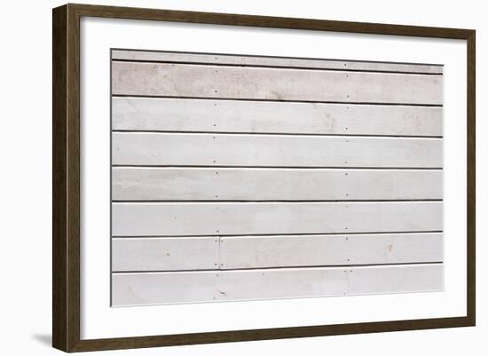 The White Wood Texture with Natural Patterns Background-Madredus-Framed Photographic Print