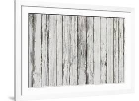 The White Wood Texture with Natural Patterns Background-Madredus-Framed Photographic Print