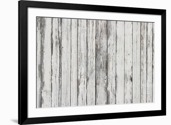 The White Wood Texture with Natural Patterns Background-Madredus-Framed Photographic Print