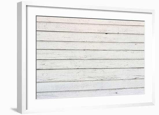 The White Wood Texture with Natural Patterns Background-Madredus-Framed Photographic Print