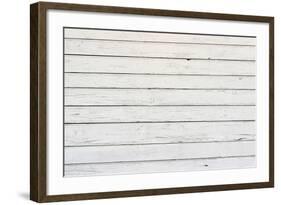 The White Wood Texture with Natural Patterns Background-Madredus-Framed Photographic Print