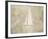 The White Yacht in Monte Carlo-Christopher Wood-Framed Giclee Print