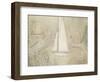 The White Yacht in Monte Carlo-Christopher Wood-Framed Giclee Print