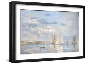 The White Yacht-Philip Wilson Steer-Framed Giclee Print