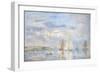 The White Yacht-Philip Wilson Steer-Framed Giclee Print