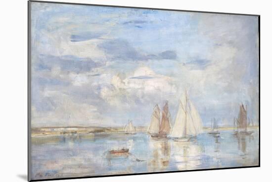 The White Yacht-Philip Wilson Steer-Mounted Giclee Print