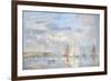 The White Yacht-Philip Wilson Steer-Framed Giclee Print