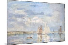 The White Yacht-Philip Wilson Steer-Mounted Giclee Print