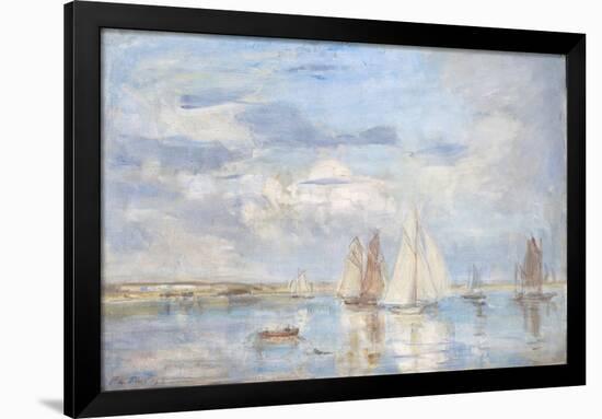 The White Yacht-Philip Wilson Steer-Framed Giclee Print