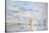 The White Yacht-Philip Wilson Steer-Stretched Canvas